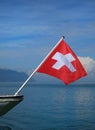 Swiss flag Royalty Free Stock Photo