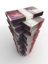 Swiss Franc Tower Royalty Free Stock Photo