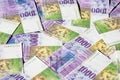 Swiss francs Royalty Free Stock Photo