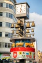 The Swiss Glockenspiel located near Leicester square in London