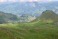 Swiss green landscape