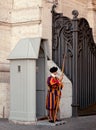 Swiss Guard soldier in Vatican City