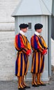 Swiss guards at the vatican