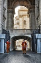 Swiss Guards, Vatican City, Italy Royalty Free Stock Photo