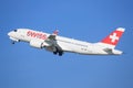 Swiss International Air Lines Royalty Free Stock Photo