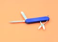Swiss knife Royalty Free Stock Photo