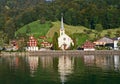 Swiss lake view