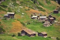 Swiss mountain hamlet