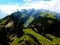 Swiss mountains - Alpstein Appenzell Royalty Free Stock Photo