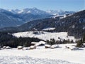 Swiss Mountains Flims Royalty Free Stock Photo