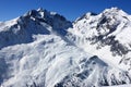 Swiss mountains in Winter