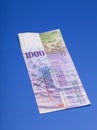 Swiss one thousand franc banknote Royalty Free Stock Photo