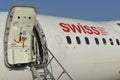 Swiss Plane with Open Door
