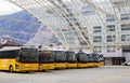 Swiss Post Buses at the Chur bus station