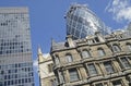 The Gerkin and Lloyds Bank building in London UK 2003