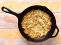 Swiss rosti potatoes Royalty Free Stock Photo
