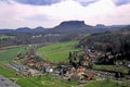 Swiss saxony landscape