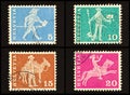 Swiss stamps from 1960 Definitive Series