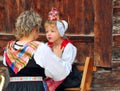 Swiss traditional dress