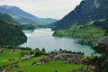 Swiss Village Royalty Free Stock Photo