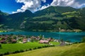 Swiss village Lungern, Switzerland Royalty Free Stock Photo