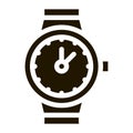 Swiss Watches Icon Vector Glyph Illustration