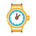 Swiss Watches Icon Vector Outline Illustration