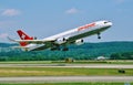 SWISSAIR McDonnell Douglas MD-11F HB-IWK CN 48455 LN 487  . Royalty Free Stock Photo