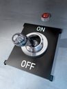 Switch off Royalty Free Stock Photo