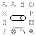 switch on off icon. Can be used for web, logo, mobile app, UI, UX Royalty Free Stock Photo