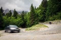 Switchback In The Slovenian Alps