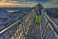 Switzerland Canton of Vaud Col de Pillon Glacier 3000, Diableret