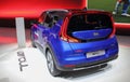 Switzerland; Geneva; March 9, 2019; KIA e Soul, rear side; The 89th International Motor Show in Geneva from 7th to 17th of March,