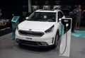 Switzerland; Geneva; March 8, 2018; KIA niro plug-in hybrid; the