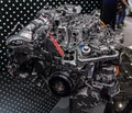 Switzerland; Geneva; March 9, 2019; Mercedes-Benz 4 Cylinder diesel plug in hybrid; The 89th International Motor Show in Geneva