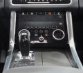 Switzerland; Geneva; March 8, 2018; Range Rover automatic gearbox lever; the 88th International Motor Show in Geneva from 8th to