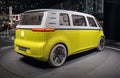 Switzerland; Geneva; March 8, 2018; Volkswagen Buzz rear side; t