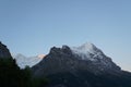Beautiful view of Mount Eiger in Switzerland Royalty Free Stock Photo