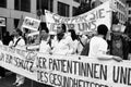 Switzerland: health labour protestors parade in ZÃÂ¼rich city