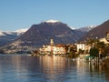 Switzerland - Lake of Lugano. view on Brusino.