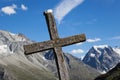 Switzerland, Mont collon, crosses Royalty Free Stock Photo