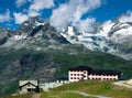 Switzerland mountain resort Royalty Free Stock Photo