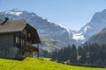 Switzerland Mountain valley Kiental Royalty Free Stock Photo