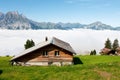 Switzerland in the mountains Royalty Free Stock Photo