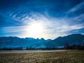 Switzerland mountains landscape Royalty Free Stock Photo