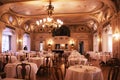 Switzerland: One of the beautifull decorated and painted rooms o