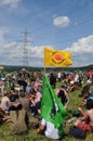 Over 20`000 people joined the anti nuclear power demonstration