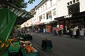 Switzerland: The predestrian zone in the old town with fashion shops