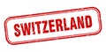 Switzerland stamp. Switzerland grunge isolated sign.