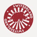 Switzerland stamp.